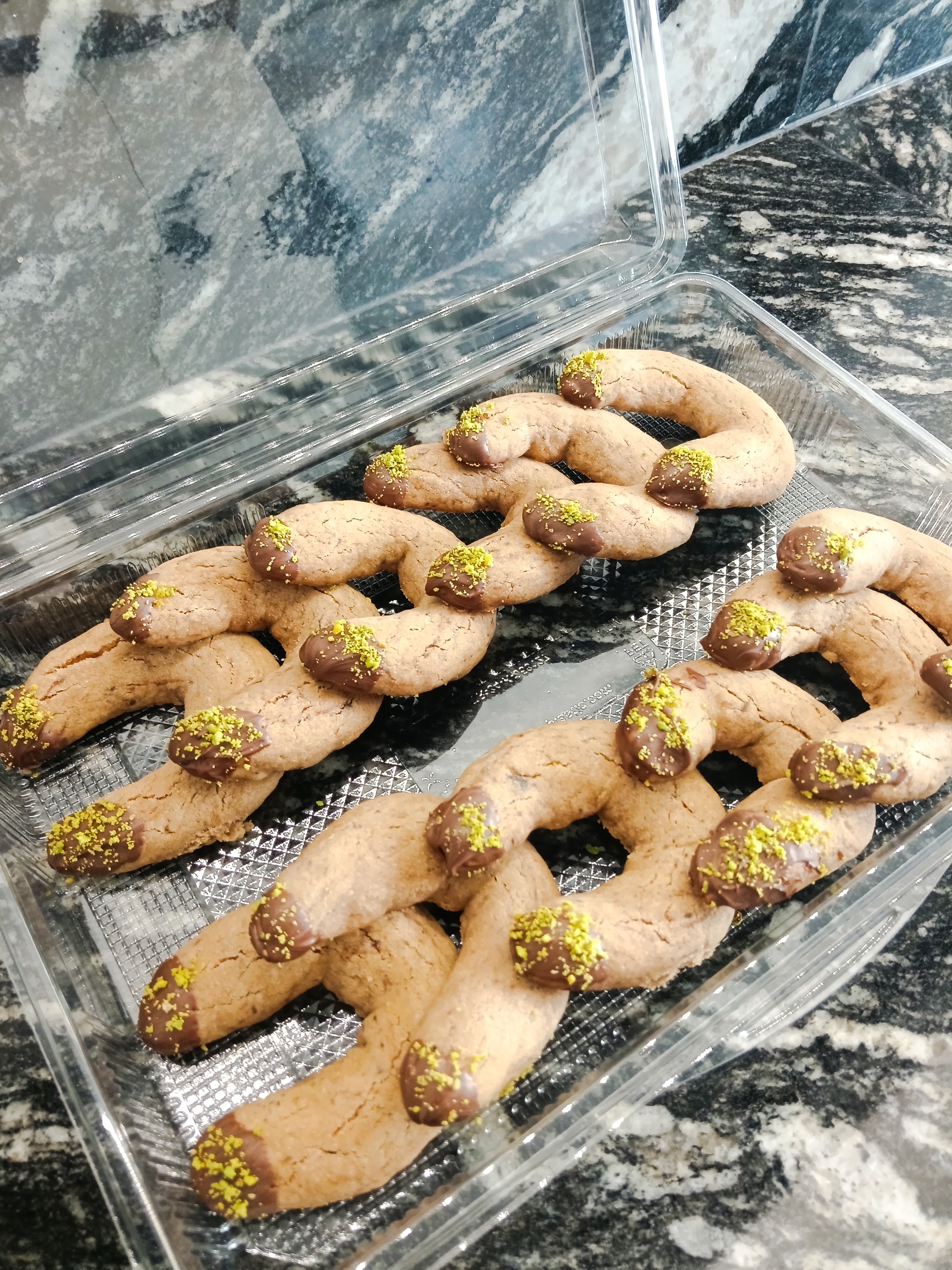 Kahveli çikolatalı kurabiye 